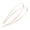 Gold, variant on L. Erickson Thin Metal Double Headband - Gold