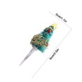 thumbnail image 3 of Iumwxz Christmas Birthday Cake Decoration Insert Father Christmas Christmas Tree Wreath Three-Dimensional Decorations Ornaments home decor christmas clearance outdoors indoor, 3 of 5