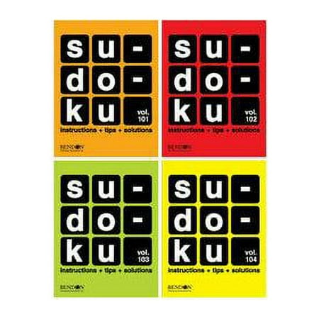 BENDON 7898DAS SUDOKU JUMBO PUZZLE ASSORTMENT