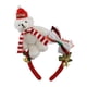 thumbnail image 3 of Peluquería navideña con tiras, diadema navideña para el carnaval, juego de rol Rojo blanco, 3 of 9