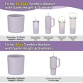 thumbnail image 2 of Funda de silicona para Stanley Quencher H2.0 1,2 L, 900 ml, 600 ml y IceFlow, 2 of 8