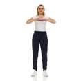 thumbnail image 5 of BILLIONHATS 24 Pack of Wholesale Womens Jogger Sweatpants, Bulk Comfy Fleece-Lined Joggers with Ribbed Cuffs for Charities & Homeless Shelter Donations, Color Navy, Size Medium, 5 of 7