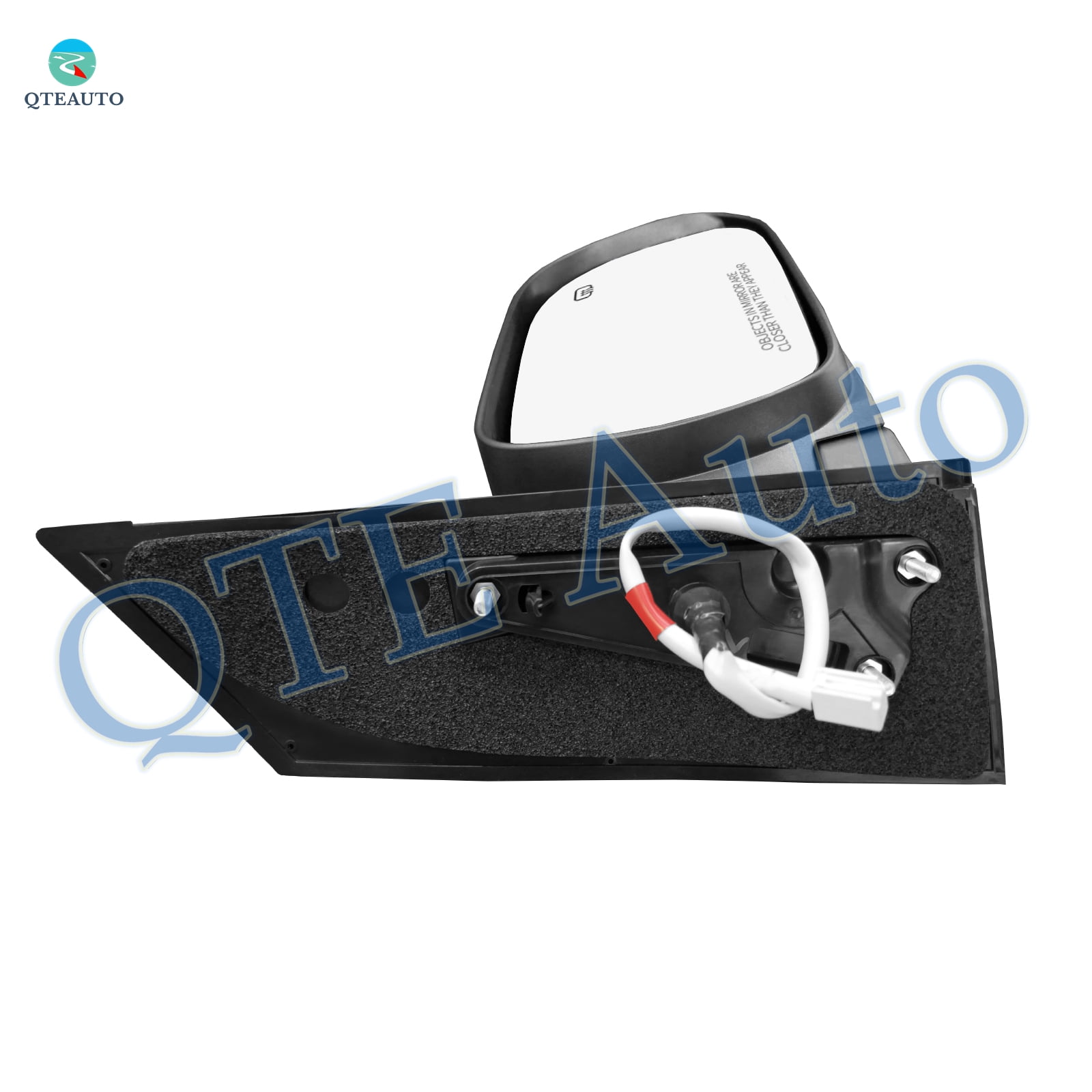 Right Passenger Side Mirror, Power Heated Paintable Manual Folding View Mirror For 2013-2017 Toyota Sienna