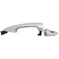 thumbnail image 5 of Front Right (Passenger Side) Exterior Door Handle Compatible with 2012-2017 Hyundai Accent Chrome With Key Hole 826611R000CA-PFM Sport Value Edition GL GLS GS LE SE New OE Replacement, 5 of 8