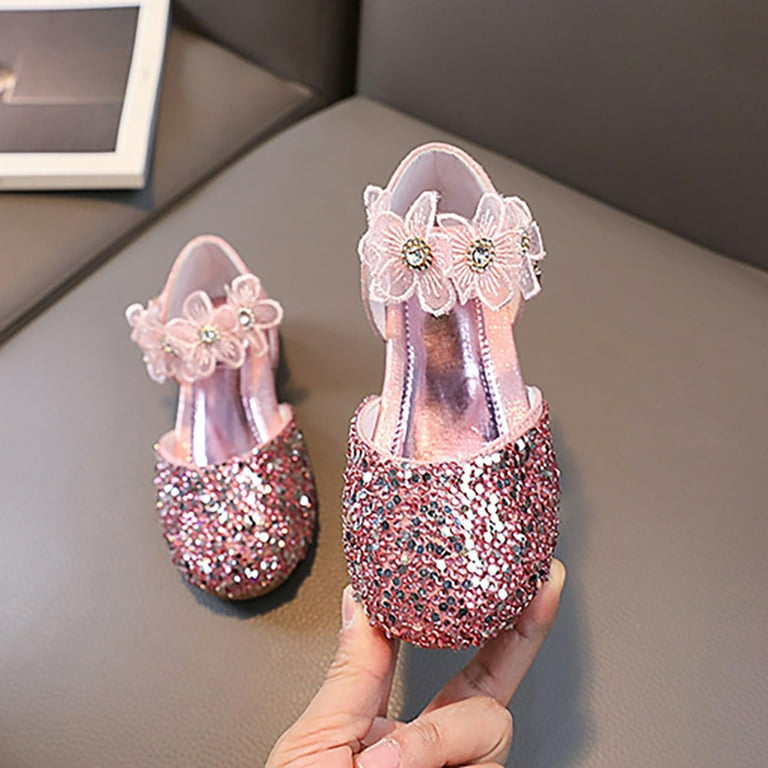 Toddler Girls Princess Shoes Dress Shoes Sandals Flower Girl Shoes - Main Image