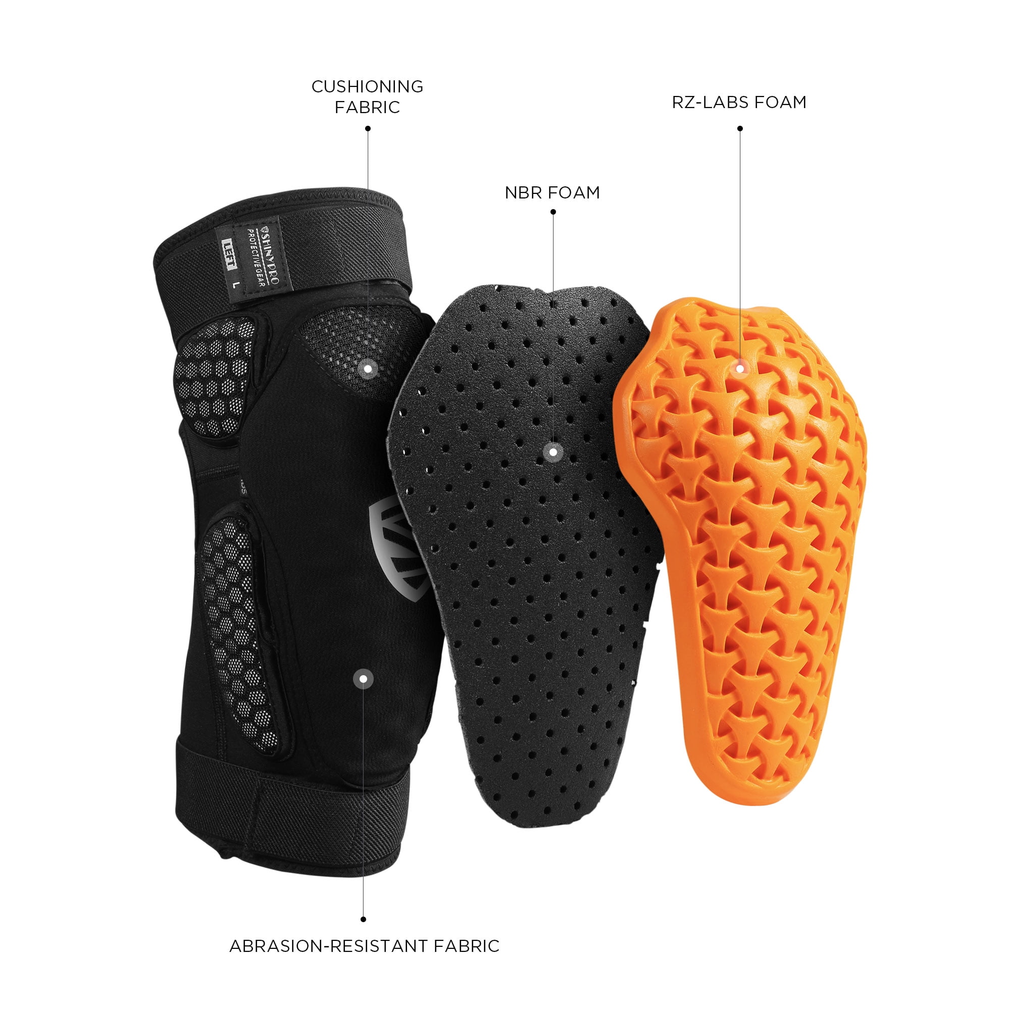 Knee Guard,MTB Knee Pads,Snowboard Knee Pads,Low Temperature Resistance,Breathable