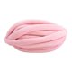 thumbnail image 1 of Hilo grueso y grueso para tejer a mano, suave, para crochet, hilo voluminoso, hilo tubular jumbo rosa, 1 of 9