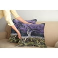 thumbnail image 3 of Ambesonne Abstract Throw Pillow Cover 2 Pack, Forest Nature Trees, 16", Multicolor, 3 of 6