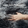 thumbnail image 3 of Sanmadrola Area Rug for Bedroom,4'X5.2',Fluffy Shag Rug for Living Room,Furry Carpet for Kids Room,Shaggy Throw Rug for Nursery Room,Fuzzy Plush Rug Gray Carpet,Rectangle,Cute Room Decor for Baby, 3 of 8