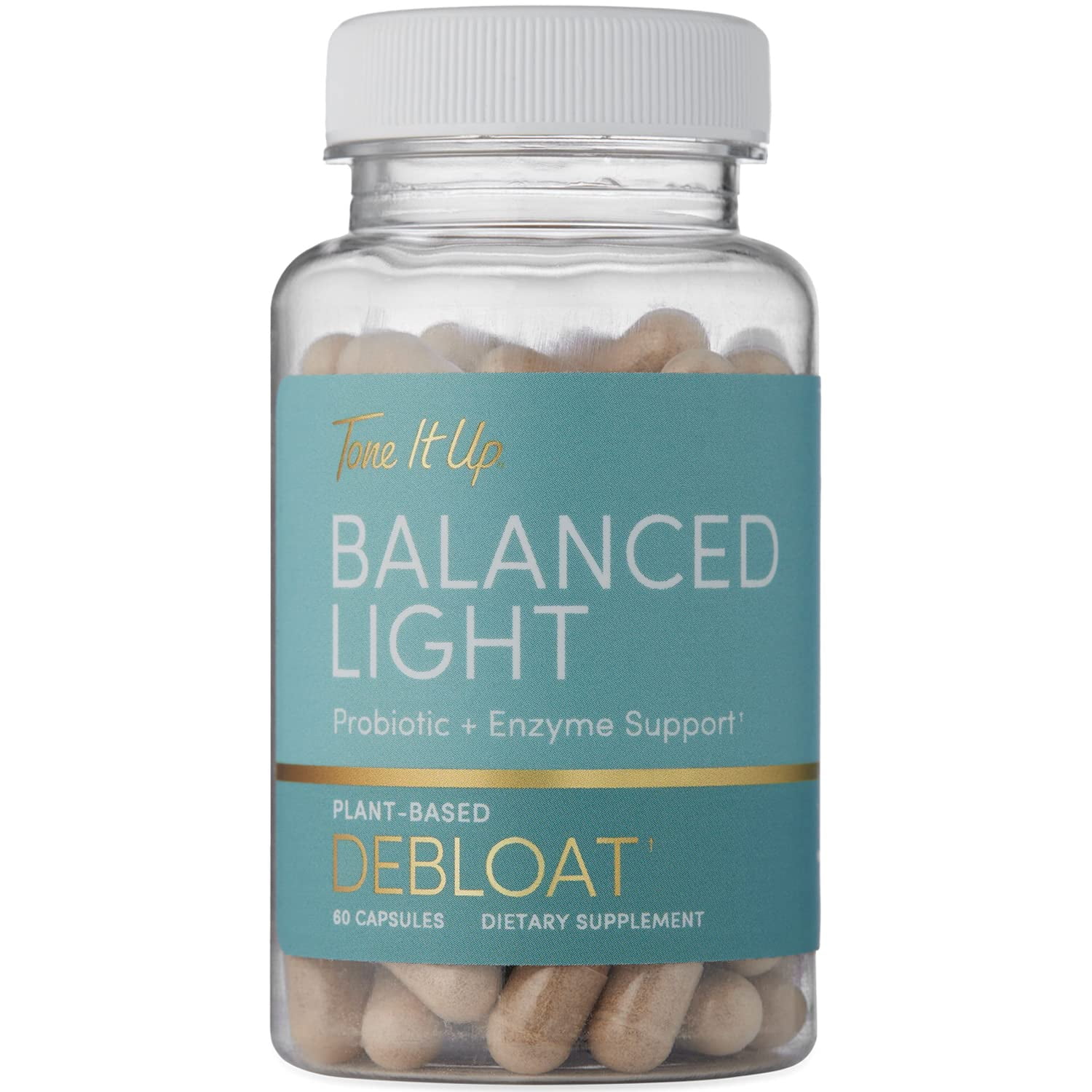 Tone It Up Debloat Capsules I Women’s Formulated Bloating & Gas Relief Supplement Reduce Water