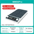 thumbnail image 3 of Multi-station Magnetic Stirrer Digital Display Laboratory Stirrer Magnetic Mixer With Heating Four-station Six-Position, 3 of 3