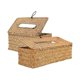 thumbnail image 3 of Soporte rectangular para caja de pañuelos tejidos, servilletero decorativo, dispensador de caja de papel de bombeo, caja facial para decoración automotriz de coche, oficina en casa, 3 of 3
