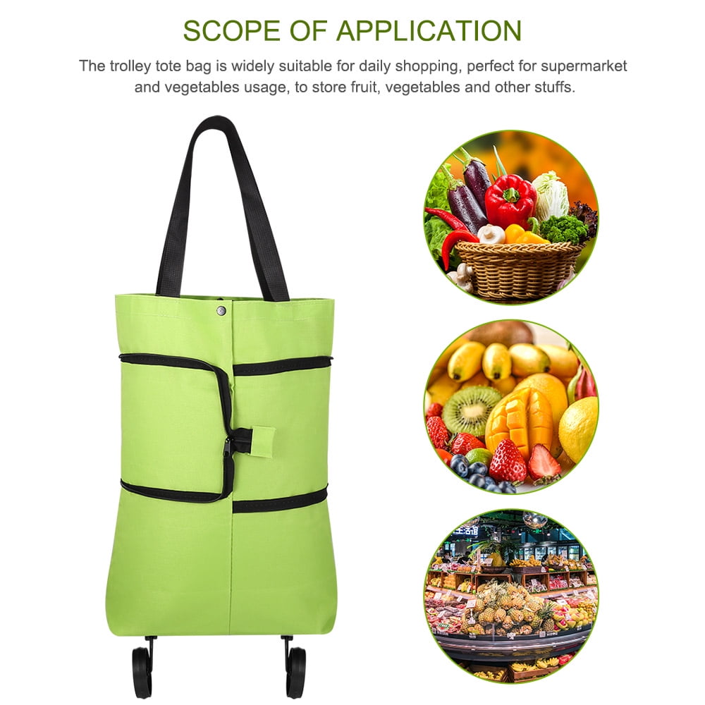 Reusable Shopping Bag Durable Tote Useful Handbag Folding Grocery Shoppers 1PC 