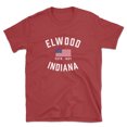 thumbnail image 1 of Elwood Indiana Patriot Men's Cotton T-Shirt, 1 of 1