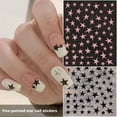 thumbnail image 5 of Wisolt Nail Art Stickers Set (8pcs), Star-Shaped, Y2K Style, for Women's Nails, 5 of 6
