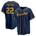 thumbnail image 1 of Milwaukee Maillot de Baseball Brodé YELICH 22, 1 of 2