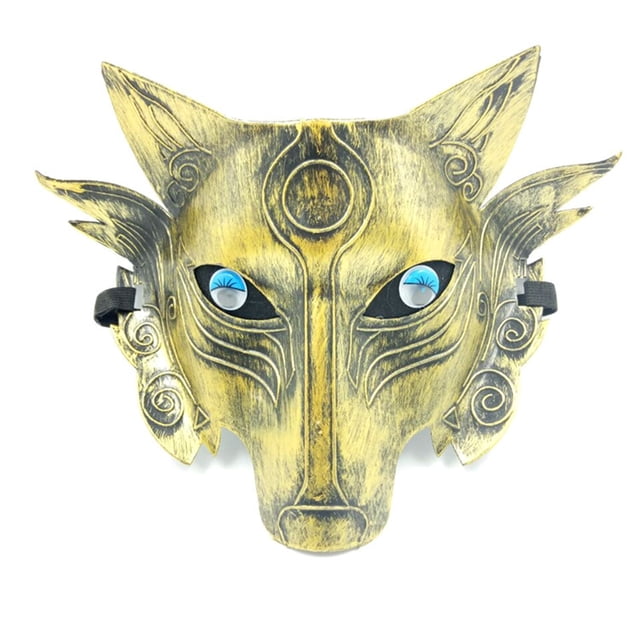 Máscara de cabeza de lobo para Halloween, fiesta, carnaval, mascarada, Cosplay, Bar, actuaciones, decoraciones