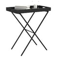 thumbnail image 2 of vidaXL Table Pliante Noire 65x40x75 cm en Poly Rotin, 2 of 5