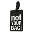 thumbnail image 5 of Birdeem English Letters Pvc Soft Rubber Luggage Tag Fashionable Silicone Tag Backpack Bag Tag, 5 of 5