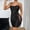 Black, variant on Tawop Womens Sleepwear Lingerie Spaghetti Strap Satin and Lace Plus Size Nightgowns