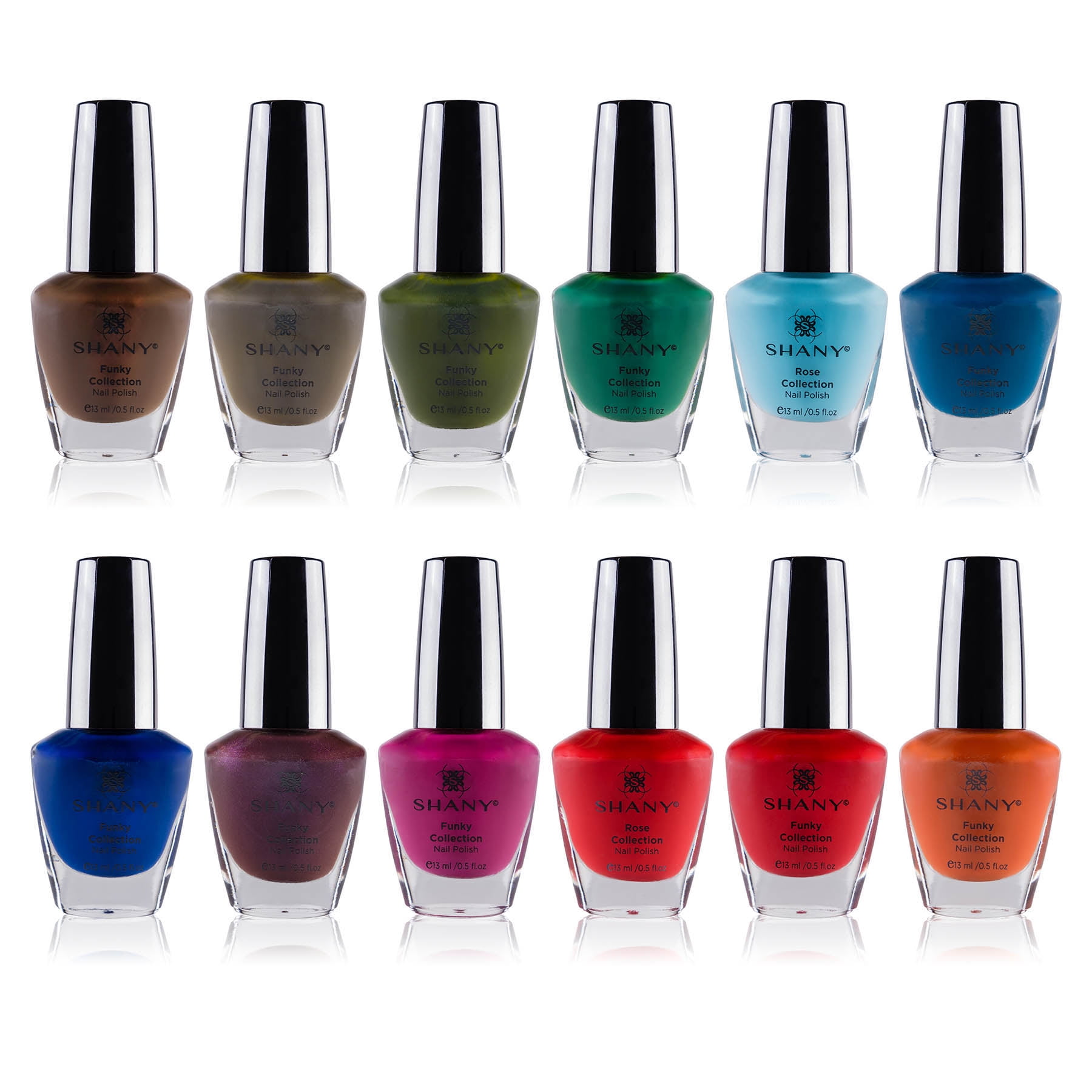 SHANY Cosmetics Nail Polish Set - 12 Spring Inspired Shades in Gorgeous  Semi Glossy and Shimmery Finishes - Pastel Collection 