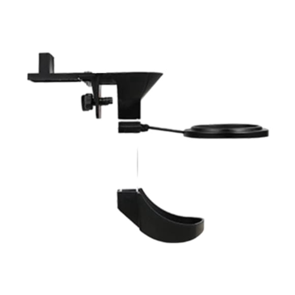 Juego de tubo y plato para alimentación de camarones Juego de plato para alimentación de peces y camarones con ganchos y ventosas Alimentador para S