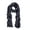 Black, variant on Contemporary Freestyle Circle Scarf