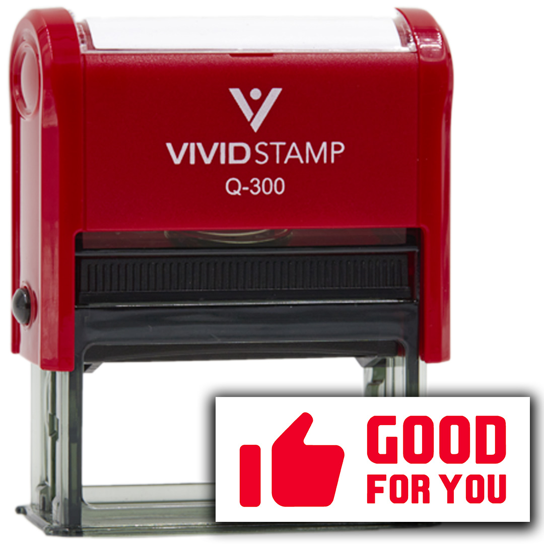 Vivid Stamp Good For You Stamps For Grading SelfInking Rubber Stamps