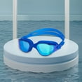 thumbnail image 4 of Riforla Better Quality Anti Fog Goggles Full Frame Large Angle Swimming Goggles Silicone Adjustable Goggles Blue, 4 of 9