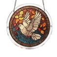 thumbnail image 1 of Tong Acrylic Puzzle Style Colored Glass Style Hanging Featuring Unique Irregular Shapes As Home Art Which Can Be Installed On Windows, 1 of 5