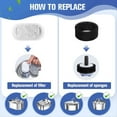 thumbnail image 5 of Paquete de 48 Filtros de Fuente de Agua para Gatos, Filtros de Repuesto para Fuente de para Fuente de Agua para Mascotas con Flujo de Agua Ajustable, 5 of 5