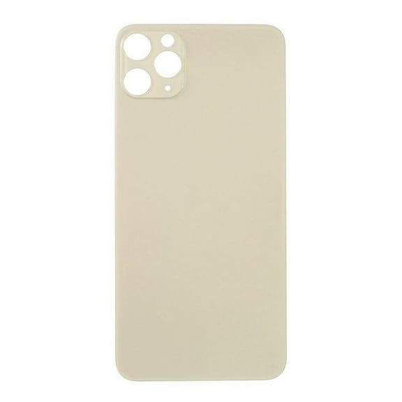 Replacement Back Housing Glass Cover With Larger Camera Hole Opening Compatible With Apple iPhone 11 Pro (A2160) - Gold