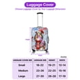 thumbnail image 5 of Hello Winter Collie Smiling in Red Scarf Hat Welcome Christmas Travel Luggage Cover Collie Dog Lover Gifts Idea Suitcase Dust Protective Decor - 00017, 5 of 5