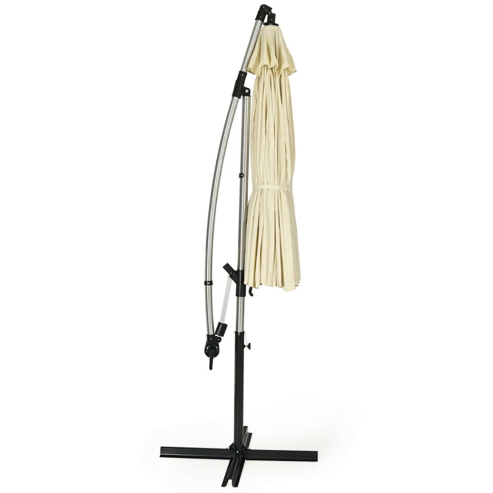 Aimee Lii 10 Feet Patio Umbrella Market Hanging Umbrella for Backyard Poolside Lawn Garden, Outdoor Umbrellas for Patio, Beige Aimee Lii 10 Feet Patio Umbrella Market Hanging Umbrella for Backyard Poolside Lawn Garden, Outdoor Umbrellas for Patio, Beige