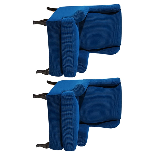 Xingzhi 2pcs/set Breathable Armchair Cover Soft Comfort For Relaxation Soft Comfortable dark blue