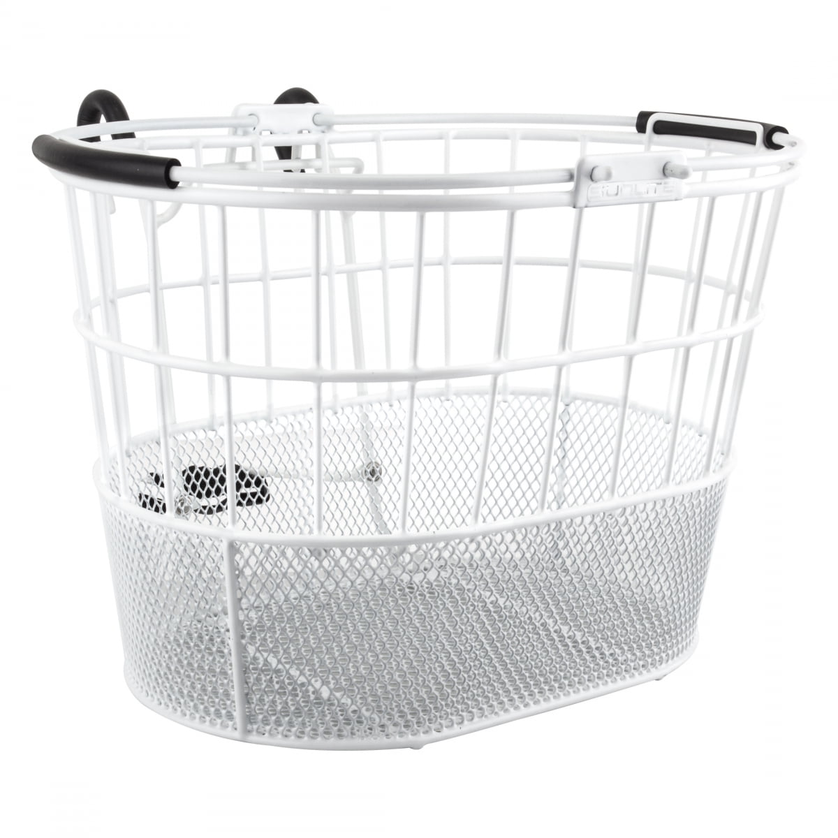 Sunlite RackTop Handlebar Pet Friendly QR Basket Black Steel 15.7x16.9x12 Walmart