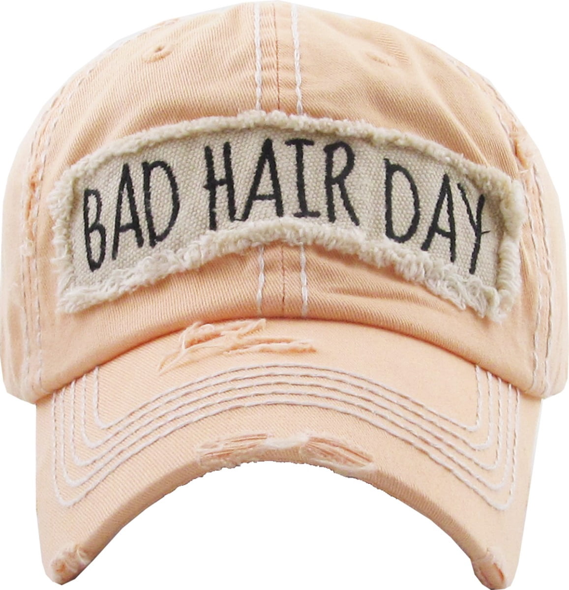BAD HAIR DAY WASHED VINTAGE BALL CAP 