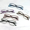 thumbnail image 5 of 5 Pairs Reading Glasses, Blue Light Blocking Glasses, Computer Reading Glasses for Women and Men, Fashion Rectangle Eyewear Frame(5 colors, +1.50 Magnification), 5 of 6