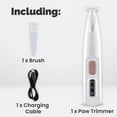 thumbnail image 7 of Petior Pet Paw Trimmer, Petior Paw Trimmer for Dogs, Petior Upgraded Pet Paw Trimmer, Petoirpet Trimmer, Petoir Paw Trimmer, Waterproof Rechargeable Pet Shaver with LED Light-1set, 7 of 7