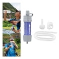thumbnail image 1 of Kit de de filtro de agua portátil Mini filtro de agua al aire libre tabletas de purificación de agua potable instantánea de para su - gris Macarena purificador de agua portatil, 1 of 8