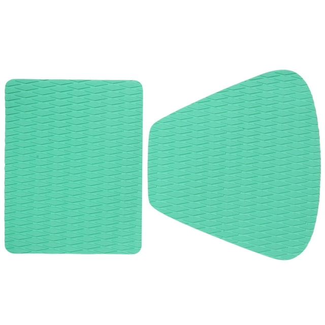 UPOUART Thickened Kayak Seat Inflatable Seat for Boat Light Green EVA for Kayak Enthusiasts 1 Set