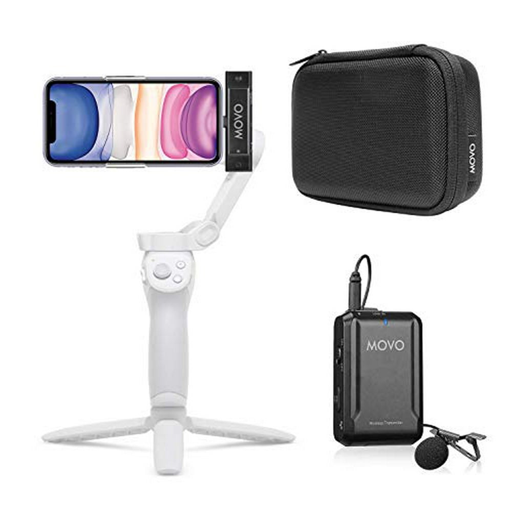Movo EdgeDI Wireless Lavalier for iPhone Perfect Compact Lav Mic for