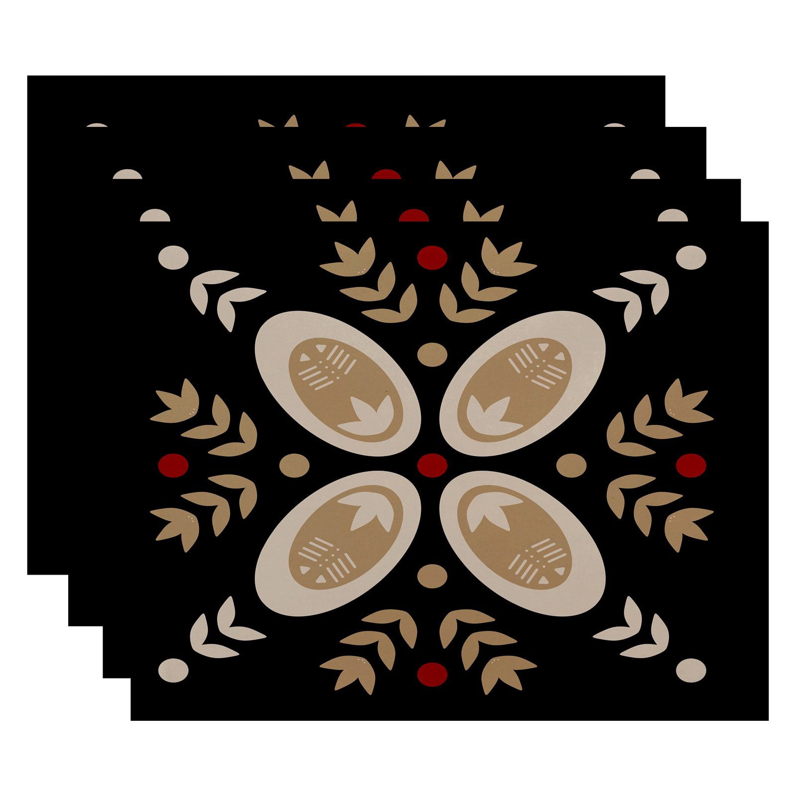 Simply Daisy 18" x 14" Tradition Geometric Print Placemat