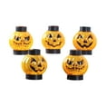 thumbnail image 1 of SIYTUAU Halloween Handheld Pumpkin Lantern Ghost Face Led Light Up Decor Jack O Lantern Night Light Battery Operated 2.55 Inch, 1 of 9