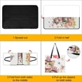 thumbnail image 4 of Patriotic Kittens Celebrate Freedom Flowers Picnic Blanket Waterproof Outdoor Beach Blanket Hand-held Pad Suitable for Travel, Camping, Beach, Family Gatherings, 4 of 8