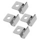thumbnail image 1 of unbranded 4Ud Clips Para Cubierta De Vidrio De Acuario Soporte Resistente Con Estructura Estable Color Plateado, 1 of 8