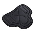thumbnail image 1 of Saddle Pad, Saddle Pad PU Leather Close Fit Shock Absorbing Thickened Breathable  Saddle Pad for Equestrian Riding, Premium Equestrian Riding Equipment and Accessories, 1 of 7