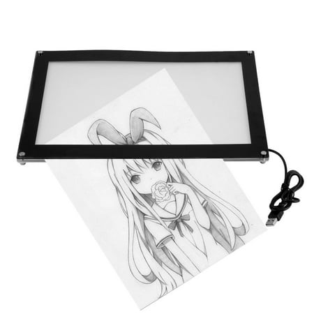 Printable Box Template - Ultra Thin Portable LED Tracing Light Box Board Artist Tattoo Templates Art Craft A4 Drawing Pad Table Stencil Display