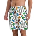 thumbnail image 2 of Goofa Art Of Livings Printed Mens Swim Trunks Summer Quick Dry Short Beach Swimwear Bathing Suits-XX-Large, 2 of 9