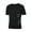 Black, variant on Boys Compression Shirt Short Sleeve Basketball Undershirt Kids Athletic Base Layer T-Shirt
